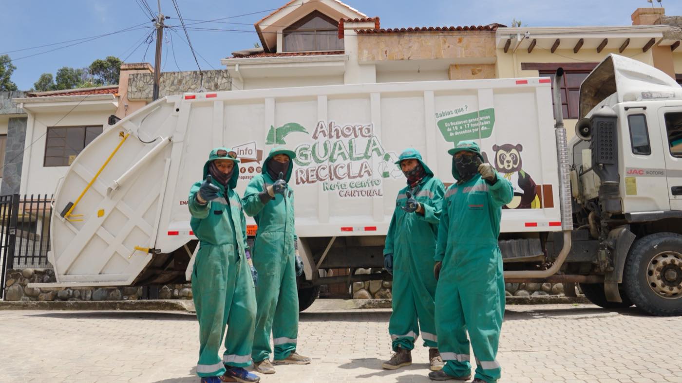 Servicio integral de aseo urbano